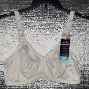 Bali Women's Cool Classic Comfort White Bra 40D